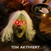 183cm halloween decoratie halloween zombie oude met led verlichting, geluidsfunctie, voor feest 5