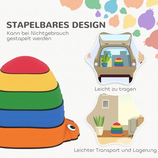 Aiyaplay balansstenen voor kinderen 5 stuks antislip stapelbaar 2 8 jaar voor binnen buiten 7