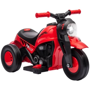 Aiyaplay kinder elektrische motorfiets, 6v kinderfiets met muziek, bellen 2,5 3 km/u, voor 2 5 jaar oude kinderen 1