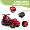 Aiyaplay kinder elektrische motorfiets, 6v kinderfiets met muziek, bellen 2,5 3 km/u, voor 2 5 jaar oude kinderen 7