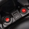 Aiyaplay kinder quad elektrisch 6v kinderquad met vooruit , achteruitfunctie, muziek, led koplampen rood 10