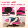 Aiyaplay sensorische draaistoel voor kinderen, vlinder vorm, bevordert balans en coördinatie, kunststof, metaal, roze 6