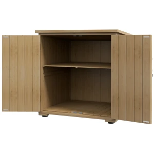 Buiten opbergbox tuinbox kussenbox, weerbestendig, asfaltdak, 77,5 cm x 88 cm x 90 cm, donkergrijs 1