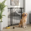 Deurbeschermingsrooster hond, 76 104 cm afscheidingsrooster zonder boren, traphekje 2