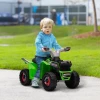 Elektrische kinderquad, 2,5 km/u, vooruit & achteruitgang, voor 18 36 maanden, groen 2