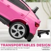 Elektrische kinderwagen 12v elektrisch voertuig audi e tron elektrische auto met afstandsbediening, veiligheidsgordel, voor 3 5 jaar 7