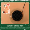 Gingerbread man met suikerstok, 2,45 m hoog, opblaasbaar, witte led verlichting, 170 x 100 x 245 cm 7