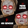 Griezel pop halloween decoratie, beweegbaar hoofd, rode ogen, batterij aangedreven 6