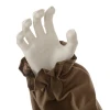 Griezel pop halloween decoratie, beweegbaar hoofd, rode ogen, batterij aangedreven 9
