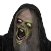 Groen monster, halloween decoratie, griezelige geluidseffecten, rode ogen, beweegbaar, 183 cm 9