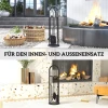 Haardgereedschap set 5 delig haardaccessoires met bezem, schep, pook tang standaard 7