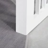 Hondenvoerstation, antislip, 44 x 24 x 15cm, wit, 0,9l per kom 8