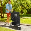 Hondenwagen hondenbuggy inklapbaar voor honden & katten tot 10 kg 75 x 45 x 97 cm donkergrijs 2