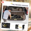 Hondenwagen hondenbuggy inklapbaar voor honden & katten tot 10 kg 75 x 45 x 97 cm donkergrijs 6