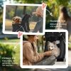 Hondenwagen hondenbuggy inklapbaar voor honden & katten tot 10 kg 75 x 45 x 97 cm donkergrijs 8