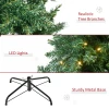 Kerstboom, 700 warmwitte led's, 2154 takken, brandvertragend, kunststof/metaal, 210 x 142 cm, groen 9