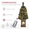 Kerstboom, natuurgetrouwe verschijning, geïntegreerde led's, dimbaar, 8 modi, 45 x 90 cm, groen 7