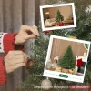Kunstmatige kerstboom, 150 cm, inklapbare takken, metalen standaard, veelzijdig, groen 8
