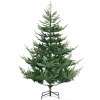 Kunstmatige kerstboom 180 cm dennenboom kunstmatig met 795 toppen, inklapbare voeten stalen frame 1