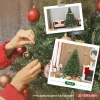 Kunstmatige kerstboom, 180 cm, opvouwbare takken, metalen standaard, veelzijdig, groen 8