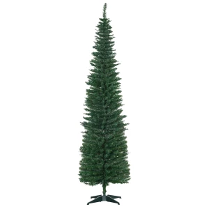 Kunstmatige kerstboom, inclusief standaard en kerstster, 2,1 m, groen 1