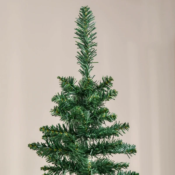 Kunstmatige kerstboom, inclusief standaard en kerstster, 2,1 m, groen 10