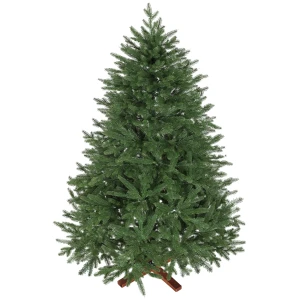 Kunstmatige kerstboom, realistisch uiterlijk, inklapbare takken, houten voetstuk 1