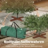 Kunstmatige kerstboom, realistisch uiterlijk, inklapbare takken, houten voetstuk 10