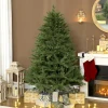 Kunstmatige kerstboom, realistisch uiterlijk, inklapbare takken, houten voetstuk 2