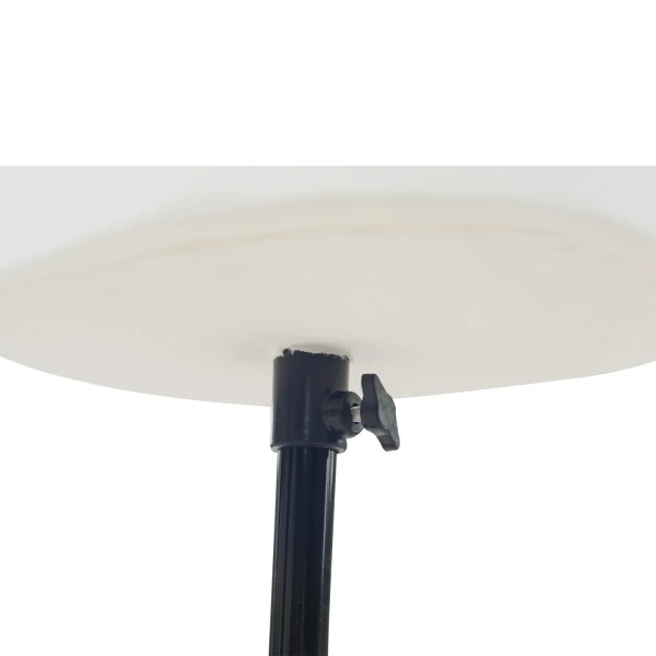 Mannequin torso, paspop, etalagepop, schuim, hout, metaal, wit 10