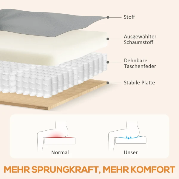 Massagestoel met rugleuningfunctie, kunstleer, elektrisch verstelbaar, voetensteun, zijtas, stalen frame, grijs 8