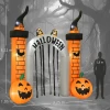 Opblaasbare halloween boog, pompoen ontwerp, leds, haringen, polyester 4