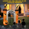 Opblaasbare halloween boog, pompoen ontwerp, leds, haringen, polyester 5