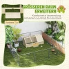 Schildpaddenbox, outdoor schildpaddengehege, bodemloos ontwerp, gemakkelijk te openen, schildpadden huis, natuur 10