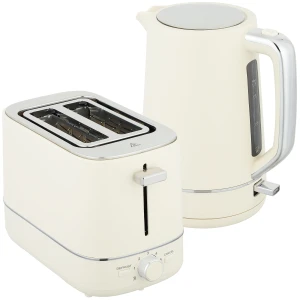 Set van 1,7 l waterkoker en broodrooster met 6 bruiningsniveaus, beige 1