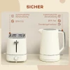 Set van 1,7 l waterkoker en broodrooster met 6 bruiningsniveaus, beige 8