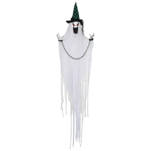 Spookdecoratie voor halloween, griezelig gehuil en beweging, op batterijen 1