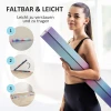 Sportnow evenwichtsbalk 2,4 m, opvouwbaar, antislip bodem, voor 3+ jaar, tot 80 kg, meerkleurig 5