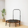 Sportnow fitness trampoline met verstelbare handgreep, sport trampoline voor binnen en buiten, staal, kunststof, oranje 10