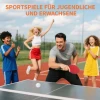 Sportnow tafeltennisbatje tafeltennis set met 4 tafeltennisbatjes, 8 tafeltennisballen draagtas voor binnen & buiten 7