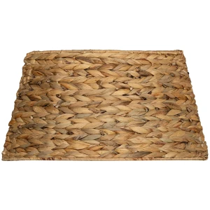 Standbekleding voor kerstboom, rustiek, vlechtwerk, waterhyacint, metaalversterking 1
