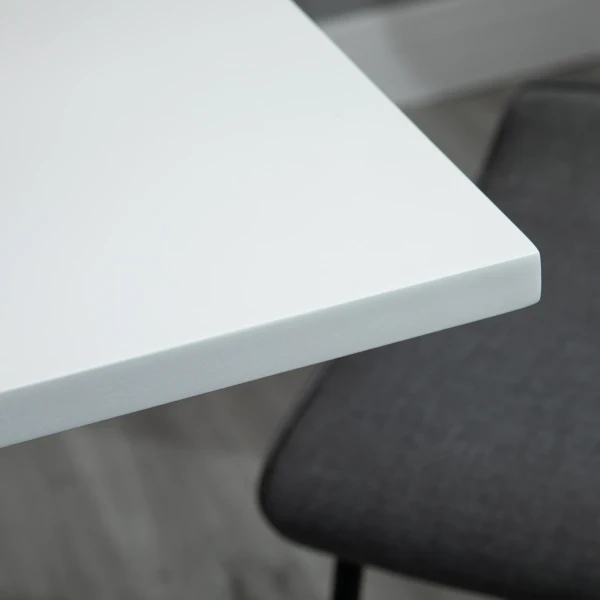 Verstelbare barkruk, 360° draaibaar, krasvaste voeten, stabiele metalen basis, wit 9