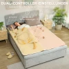 Verwarmingsdeken met dual zone controle 160 x 140 cm, machinewasbaar met 5 verwarmingsniveaus, 10 uur timer, oververhittingsbeveiliging 6