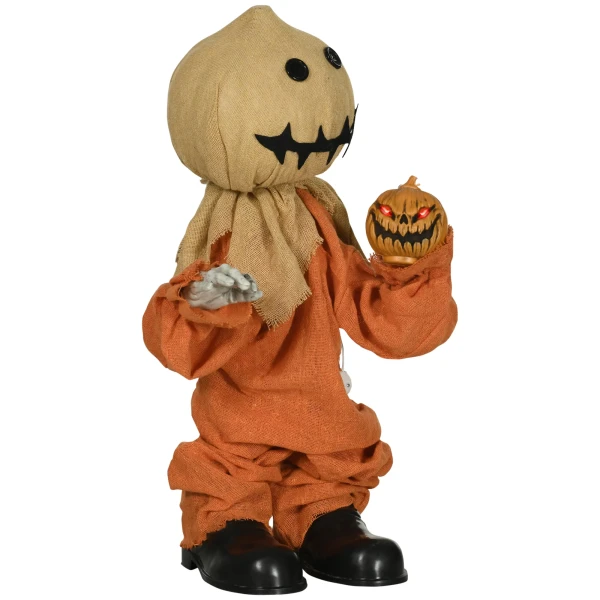 Vogelverschrikker halloween decoratie, beweegbaar, maakt geluid, op batterijen 1