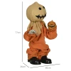 Vogelverschrikker halloween decoratie, beweegbaar, maakt geluid, op batterijen 4