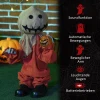 Vogelverschrikker halloween decoratie, beweegbaar, maakt geluid, op batterijen 8