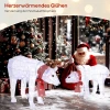 2 delige ijsbeer kerstdecoratie, 140 witte led's, waterdicht, timer, voor binnen en buiten 5