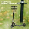Aiyaplay kinderstep, dubbele remmen, metalen frame, voetsteun, opvouwbaar, 3 8 jaar, zwart 5