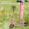 Aiyaplay roller kinderscooter met verstelbare handvatten inklapbare kinderscooter voor kinderen 6 12 jaar 94 x 36 x 88 103 cm roze 5