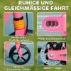 Aiyaplay roller kinderscooter met verstelbare handvatten inklapbare kinderscooter voor kinderen 6 12 jaar 94 x 36 x 88 103 cm roze 7